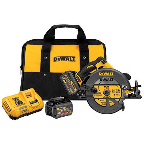 Circular Saws | Factory Reconditioned Dewalt DCS575T2R FlexVolt 60V MAX Cordless Lithium-Ion 7-1/4 in. Circular Saw Kit with Batteries image number 0