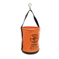 Cases and Bags | Klein Tools 5109SV 12 in. Vinyl Utility Tool Bucket with Swivel Snap image number 2