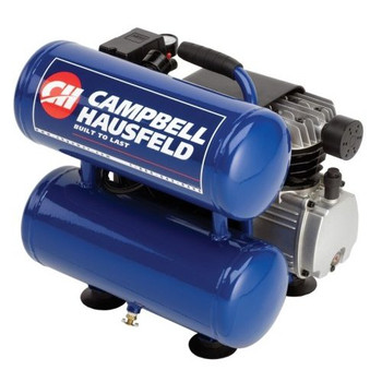 Campbell Hausfeld 1.3 HP 4 Gallon Oil-Lube Twin Stack Air
