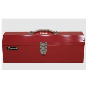 TOOL STORAGE ACCESSORIES | Homak RD00119200 19 in. Metal Toolbox with Tray - Red/Black