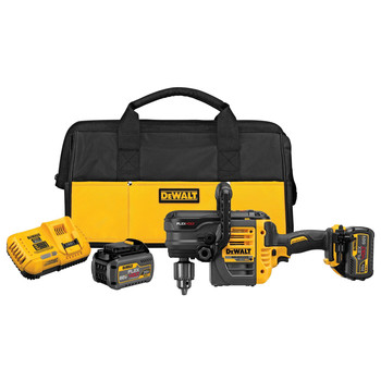 PLUMBING | Dewalt DCD460T2 FlexVolt 60V MAX Lithium-Ion Variable Speed 1/2 in. Cordless Stud and Joist Drill Kit with (2) 6 Ah Batteries