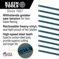 Blades | Klein Tools 1224BI-P 10-Piece 12 in. 24 TPI Bi-Metal Blades image number 1