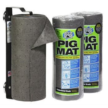 PRODUCTS | New Pig PIG Universal Mat PLus Dispenser Combo Pack - 57703