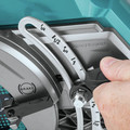  | Makita GSR01M1 40V max XGT Brushless Lithium-Ion 7-1/4 in. Cordless Rear Handle Circular Saw Kit (4 Ah) image number 13