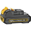Combo Kits | Dewalt DCK211S2 2-Tool Combo Kit - 12V MAX Cordless 3/8 in. Drill Driver & Impact Driver Kit with 2 Batteries (1.5 Ah) image number 4