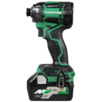 IMPACT DRIVERS | Metabo HPT MultiVolt 36V Brushless Lithium-Ion 4-1/2 in. Cordless Triple Hammer Bolt Impact Driver Kit with 2 Batteries (2.5 Ah) - WH36DCM