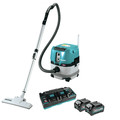 Clearance Center | Makita GCV01PM 40V max XGT Brushless Lithium-Ion 2.1 Gallon Cordless Wet/Dry Dust Extractor Vacuum Kit with 2 Batteries (4 Ah) image number 0