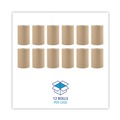  | Boardwalk B6252 8 in. x 350 ft. 1-Ply Hardwound Paper Towels - Natural (12/Carton) image number 3