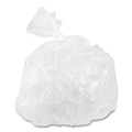  | Inteplast Group VALH4048N12 High-Density 45 Gallon 40 in. x 46 in. Commercial Can Liners - Clear (250/Carton) image number 4
