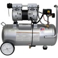 Air Compressors | California Air Tools CAT-8010AAD 1 HP 8 Gallon Aluminum Tank Oil-Free Ultra-Quiet Air Compressor with Automatic Drain Valve image number 1