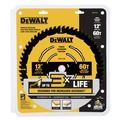 Circular Saw Blades | Dewalt DWA11260 12 in. 60T Tungsten Carbide-Tipped Steel Finish Circular Saw Blade image number 1