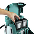 Clearance Center | Makita XCV21PTX 18V X2 (36V) LXT Brushless Lithium-Ion 2.1 Gallon HEPA Filter Dry Dust Extractor Kit with 2 Batteries (5 Ah) image number 3