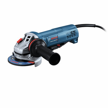 GRINDERS | Bosch 120V 10 Amp Compact 4-1/2 in. Corded Ergonomic Angle Grinder with Paddle Switch - GWS10-450P