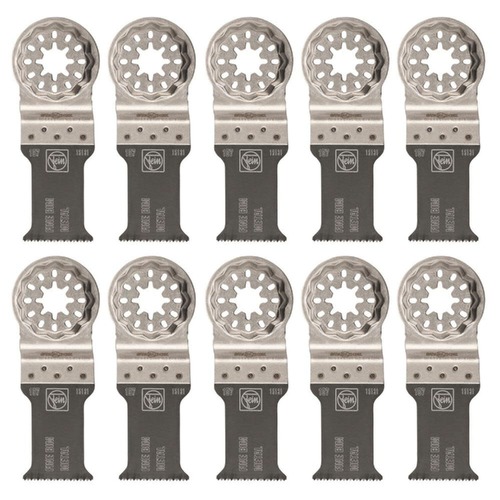 National Deal Roundup! Premium Tools at Exceptional Prices! | Fein 63502157290 1-3/16 in. Fine Bi-Metal Oscillating E-Cut Saw Blade (10-Pack) image number 0