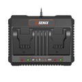 Chargers | Senix CHDX2-M X2 20V Dual-Port Battery Charger image number 0