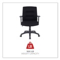  | Alera 12010-03B Kesson Series 17.71 in. to 21.65 in. Seat Height Petite Office Chair - Black image number 7