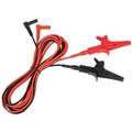 Detection Tools | Klein Tools 69367 2-Piece 10 ft. Heavy-Duty Alligator Clip Test Leads Set image number 3