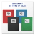 July Member-Exclusive Offer Save 10% off on One Item | Avery 47979 0.5 in. Capacity 11 in. x 8.5 in. Prong Fastener Two-Pocket Folder - Red (25/Box) image number 7