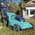  | Factory Reconditioned Makita XML14CT1-R 36V (18V X2) LXT Lithium-Ion 19 in. Cordless Self-Propelled Lawn Mower Kit with 4 Batteries (5 Ah) image number 5