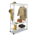 July Member-Exclusive Offer Save 10% off on One Item | Alera ALEGR364818SR 48 in. W x 18 in. D x 75 in. H 40 Garments Wire Shelving Garment Rack - Silver image number 4