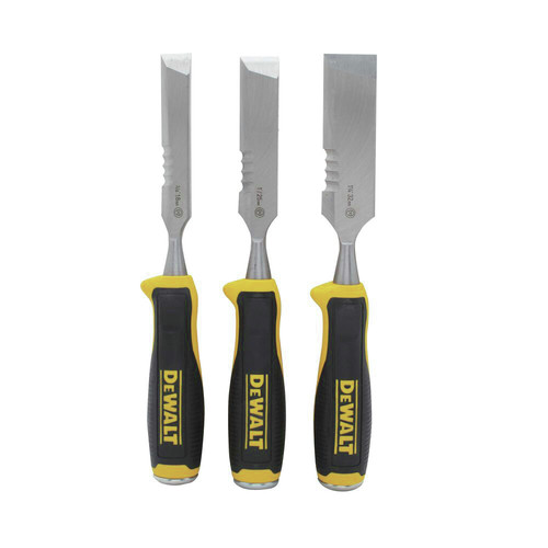 Chisels | Dewalt DWHT16148 3-Piece Side Strike Wood Chisel Set image number 0