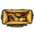 Save 15% off $250 on Select DEWALT Tools! | Dewalt DWST560103 16 in. PRO Open Mouth Tool Bag image number 5
