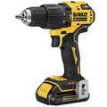 Hammer Drills | Dewalt DCD709C2 20V MAX ATOMIC Brushless Lithium-Ion Cordless Compact 1/2 in. Hammer Drill/Driver Kit (1.5 Ah) image number 1