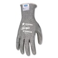 Work Gloves | MCR Safety N9677L Ninja Force Polyurethane Coated Gloves - Large, Gray (1-Pair) image number 2