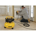 Compressor Combo Kits | Factory Reconditioned Dewalt DW1KIT18PPR 0.9 HP 6 Gallon Oil-Free Pancake Air Compressor/ 18 GA Precision Point Brad Nailer Combo Kit image number 7