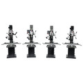 Milling Machines | JET JT9-351154 JMD-45VSPF Variable Speed Square Column Geared Head Mill Drill with Newall DP700 2-Axis DRO image number 2