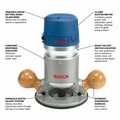 Fixed Base Routers | Bosch 1617EVS 2.25 HP Fixed-Base Electronic Router image number 7
