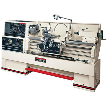 JET GH-1660ZX Lathe with 2-Axis ACU-RITE DRO 200S Installed - JT9-321455