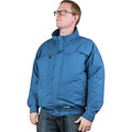 Heated Jackets | Makita DFJ304ZXL 18V LXT Li-Ion Cotton Fan Jacket (Jacket Only) - XL image number 8