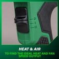 Heat Guns | Metabo HPT RH18DAQ4M 18V MultiVolt Lithium-Ion Cordless Compact Heat Gun (Tool Only) image number 12