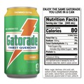  | Gatorade QUA00902 G Series 11.6 oz. Thirst Quenchers - Orange (24/Carton) image number 3