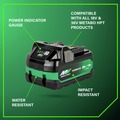 Batteries | Metabo HPT 382309M 18V/36V MultiVolt 5 Ah/2.5 Ah Lithium-Ion Water and Impact Resistant Battery image number 6