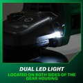 Angle Grinders | Metabo HPT G3612DVFQ6M 36V MultiVolt Brushless Lithium-Ion 4-1/2 in. Cordless Paddle Switch Angle Grinder (Tool Only) image number 11