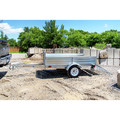  | Detail K2 MMT5X7G-DUG 5 ft. x 7 ft. Multi Purpose Utility Trailer Kits with Drive Up Gate (Galvanized) image number 5