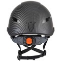 New Year New Savings! Save $25 off $150 | Klein Tools 60515 Premium KARBN Pattern Non-Vented Class E Safety Helmet with Headlamp image number 4