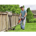String Trimmers | Black & Decker LST522 20V MAX Lithium-Ion 2-Speed 12 in. Cordless String Trimmer Kit (2.5 Ah) image number 9