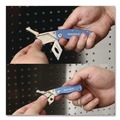 Knives | GreatNeck 12117 1 Standard 1 Mini Blade Folding Lock Back Utility Knife Set - Blue image number 7