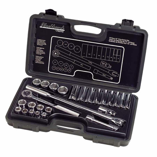 Socket Sets | Blackhawk 1226NB 26 Piece Standard Socket Sets image number 0