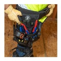 Tool Belts | Klein Tools 5701 PowerLine Series 11 in. x 6 in. x 12 in. 8 Pocket Tool Pouch - Black image number 5