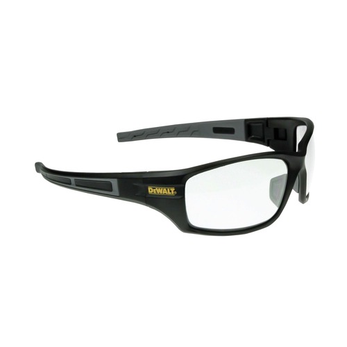 Safety Glasses | Dewalt DPG101-1D (12/Carton) Auger Safety Glasses - Black Frame/Clear Lens image number 0