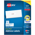 July Member-Exclusive Offer Save 10% off on One Item | Avery 08460 1 in. x 2.63 in. Easy Peel Address Labels with Sure Feed Technology for Inkjet Printers - White (30/Sheet, 100 Sheets/Box) image number 0