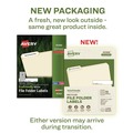 July Member-Exclusive Offer Save 10% off on One Item | Avery 45366 0.66 in. x 3.44 in. EcoFriendly Permanent File Folder Labels - White (30/Sheet, 50 Sheets/Box) image number 2