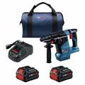 Clearance Center | Bosch GBH18V-24CK24 18V Brushless Lithium-Ion 1 in. Cordless SDS-Plus Bulldog Rotary Hammer Kit with 2 Batteries (8 Ah) image number 0