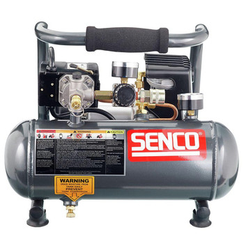 AIR COMPRESSORS | SENCO 1/2 HP 1 Gallon Oil-Free Hand Carry Compressor - PC1010
