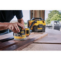 Random Orbital Sanders | Dewalt DCW210P1 20V MAX XR 5 in. Cordless Random Orbital Sander Kit with 5.0 Ah Battery image number 2