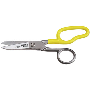 SNIPS | Klein Tools Stainless Steel Electrician Free Fall Snips - 2100-8